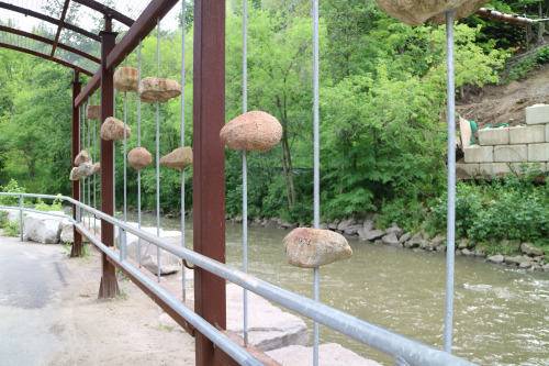 "High Water Mark" Installation on the Don River