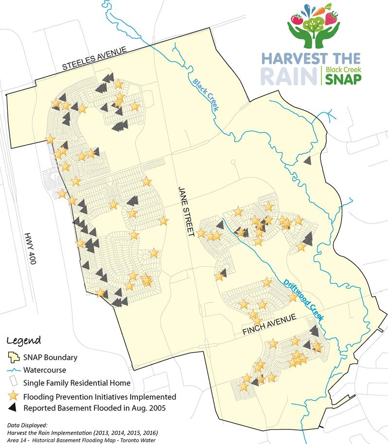 Harvest the Rain basement flooding protection map