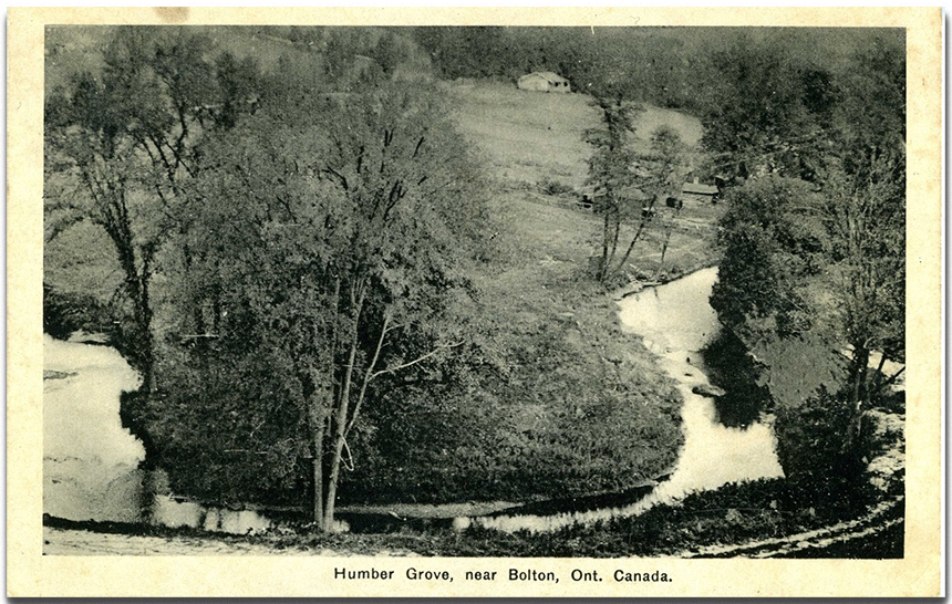 1930s postcard depicts Humber Grove community