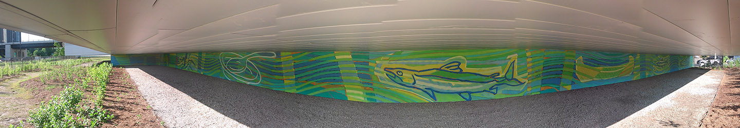 Don River mural on June 21 2018
