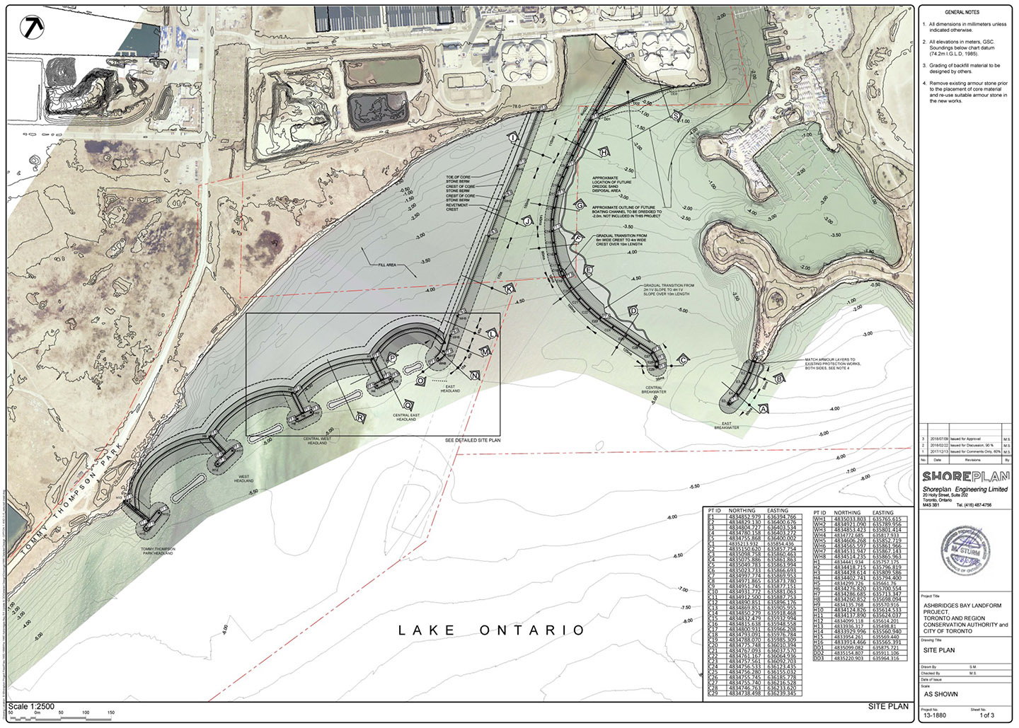 Ashbridges Bay landform project final design