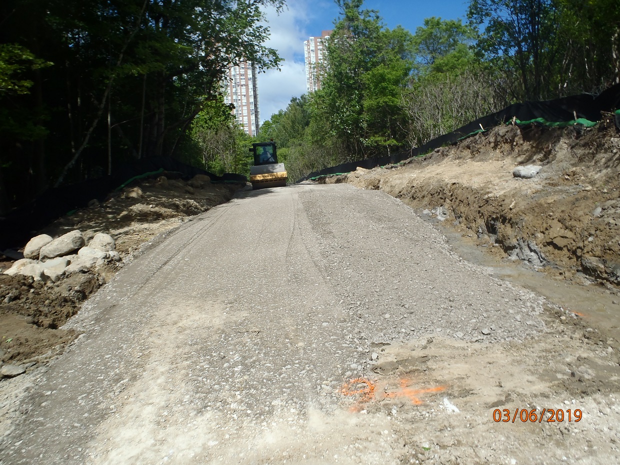 new trail construction
