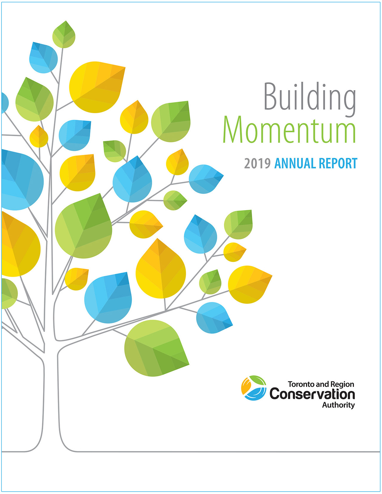cover page of TRCA 2019 annual report