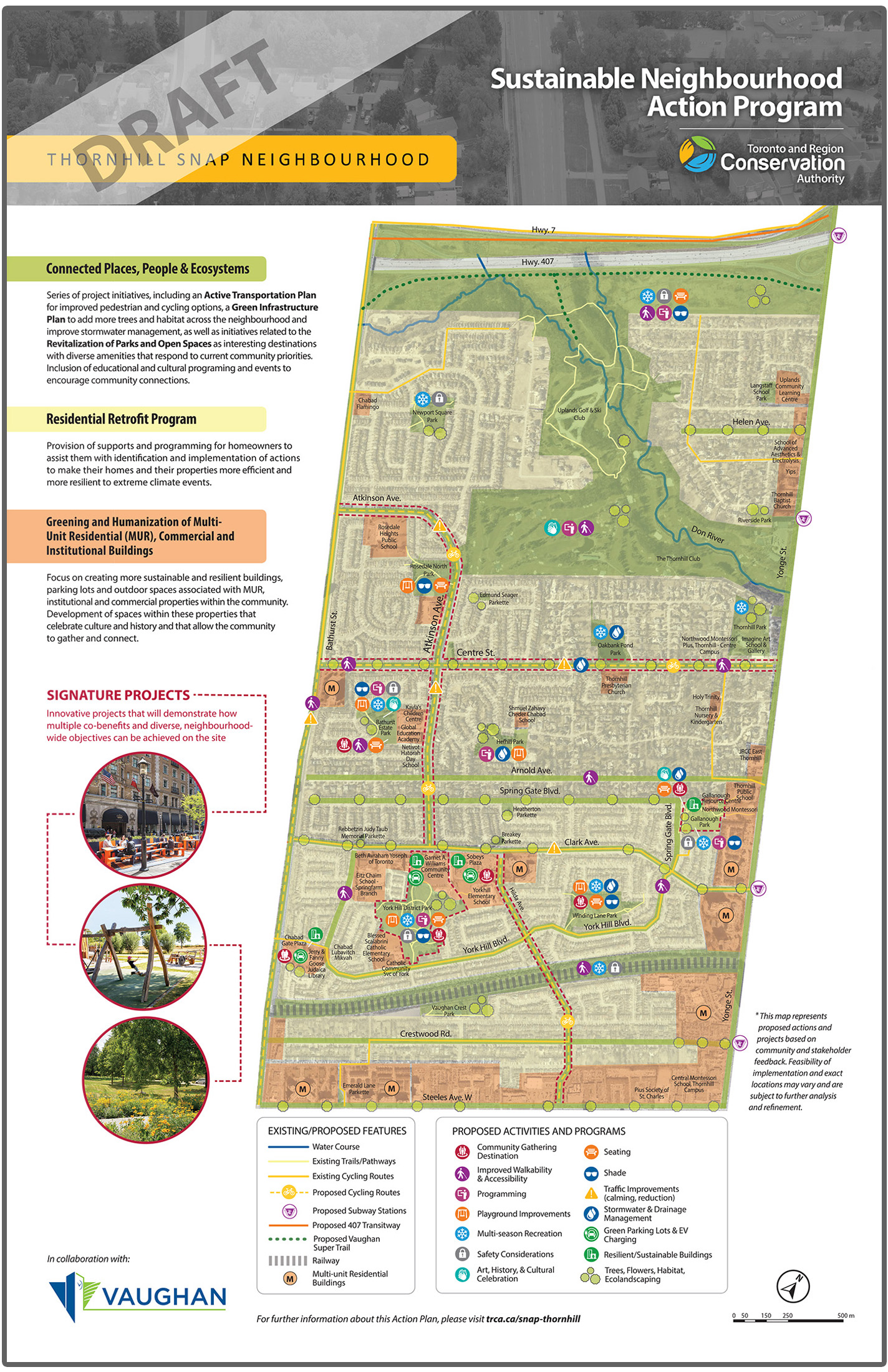 Thornhill SNAP action plan map