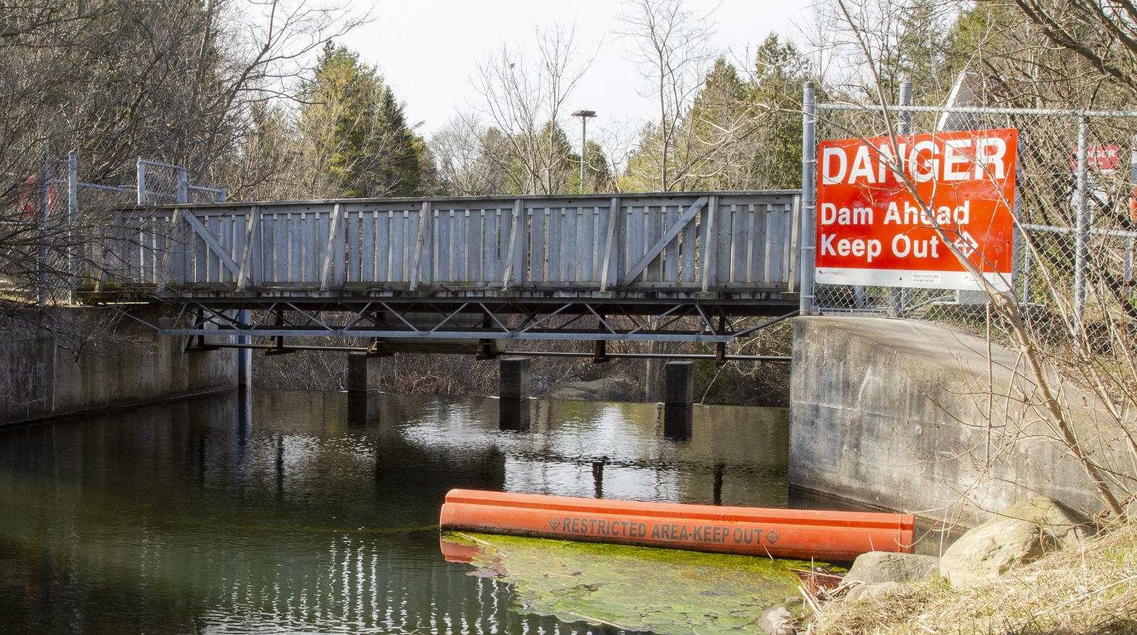 Safety Around Dams Toronto and Region Conservation Authority (TRCA)